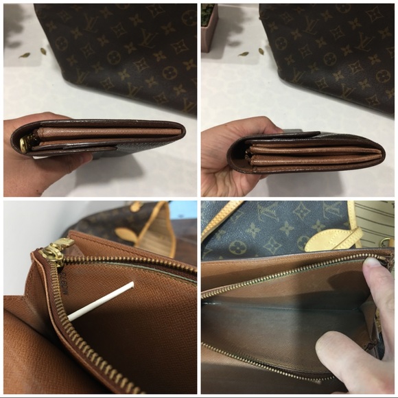 💎💯Authentic💯💎 set of Mono Neverfull MM and Sarah Long Wallet - Picture 12 of 17
